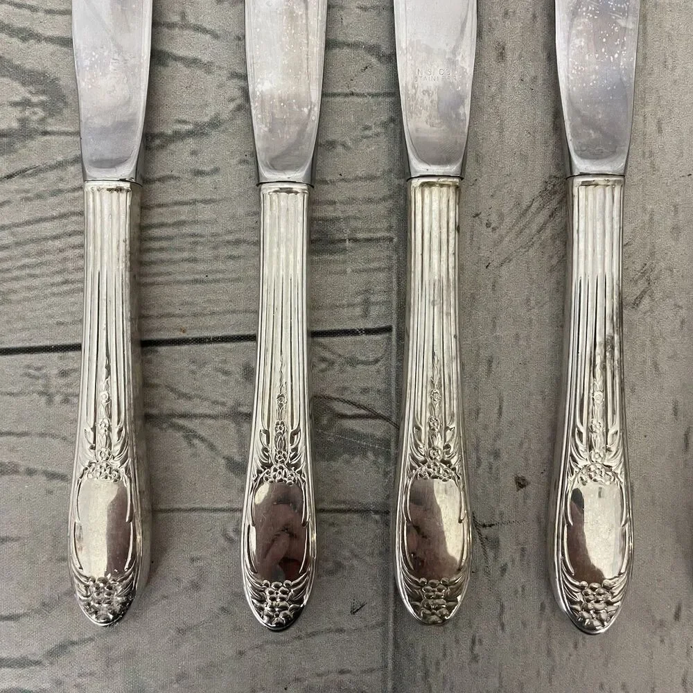 VTG National Silver Co. Four (Silverplate) 9.5